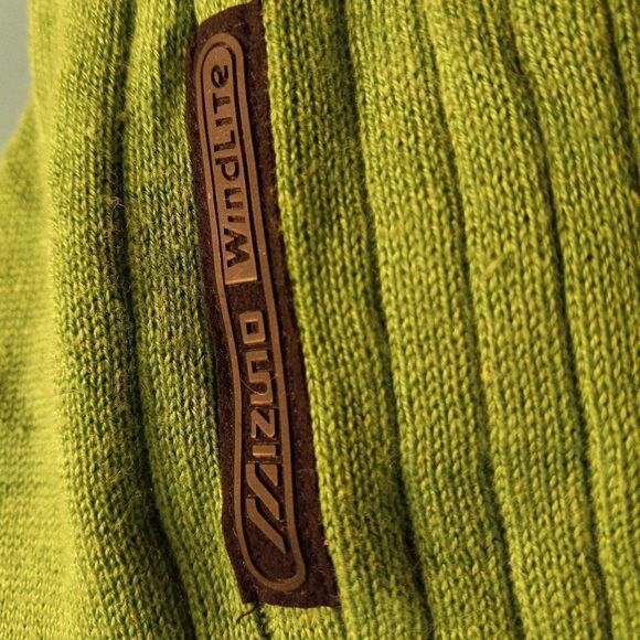 Mizuno Men's XXL Green 1/2 Zip Windlite Performance Wear Sweater - Picture 6 of 7